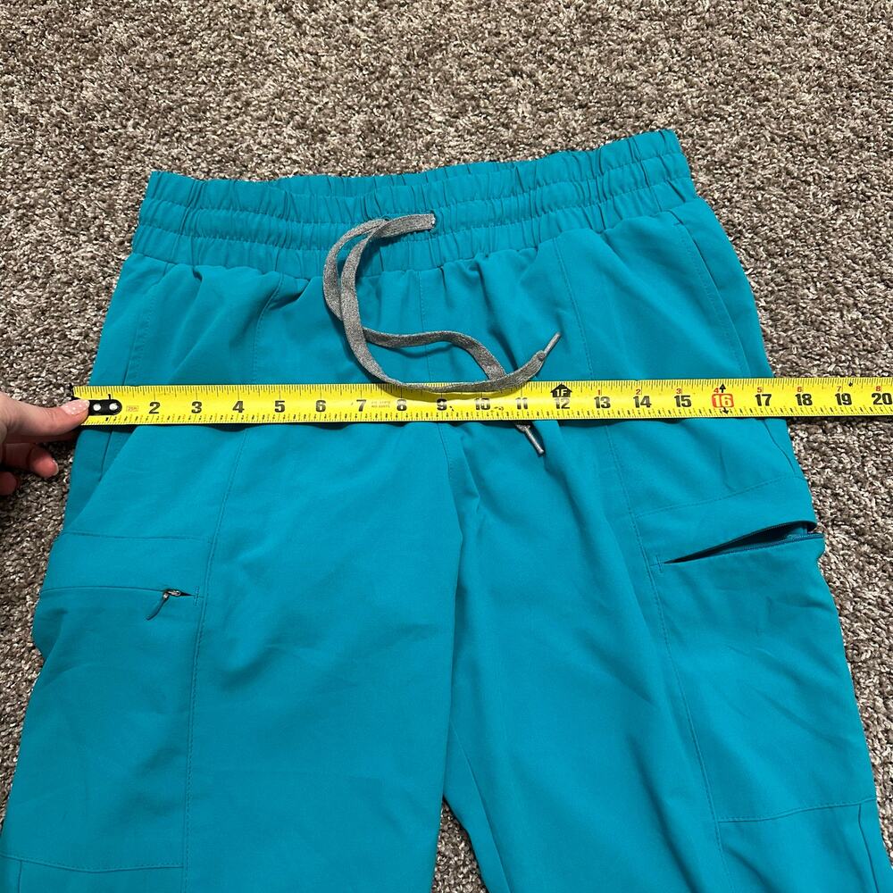 WONDERWINK Women's High Waist Slim Leg Pant 5334 Size MP In Teal Blue - Picture 7 of 13